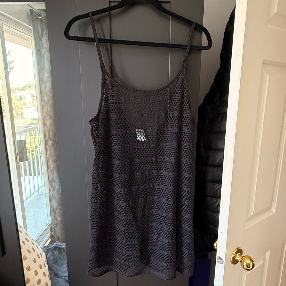 Black Swimsuit Coverup